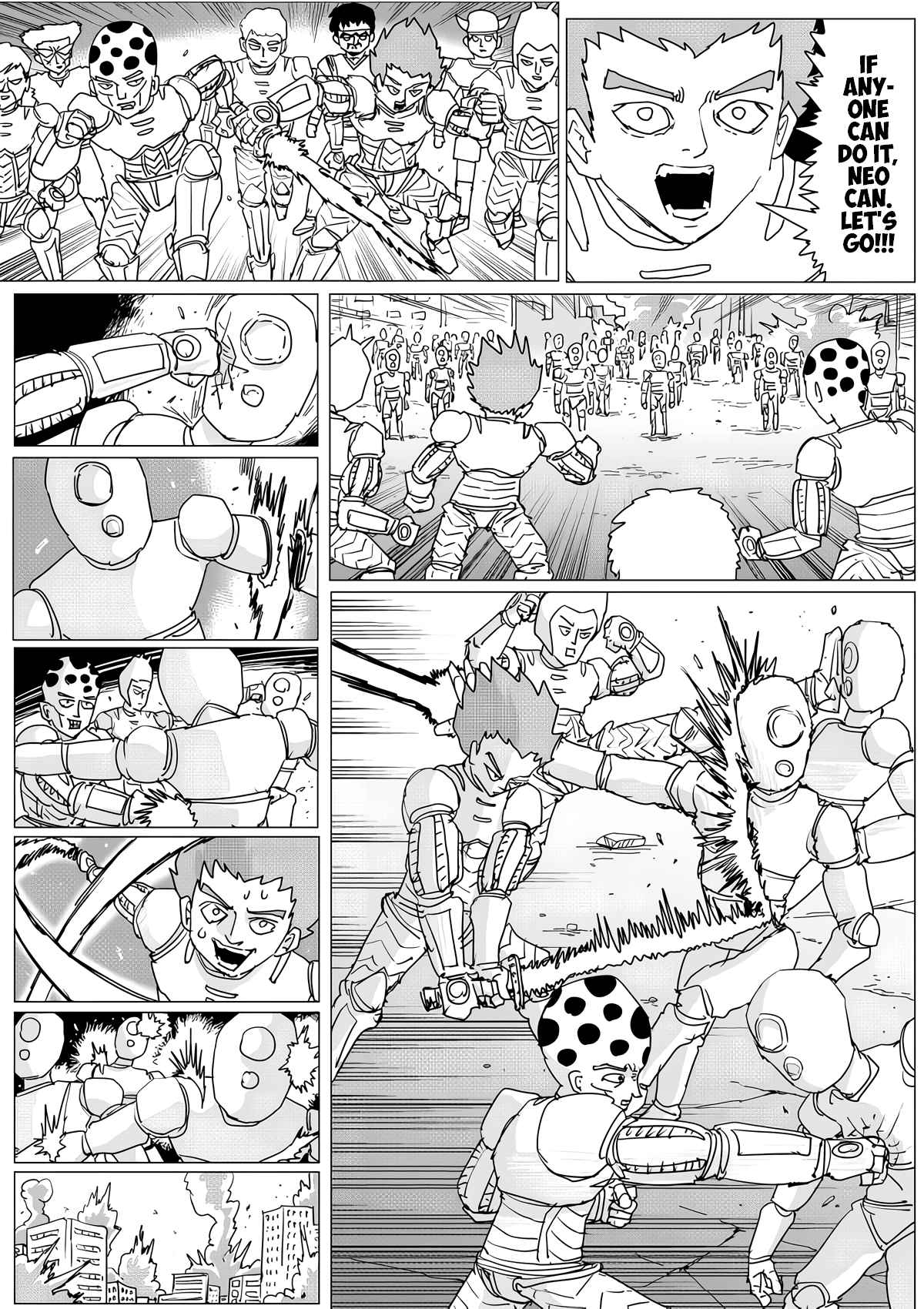 One Punch Man (Webcomic/Original) 143