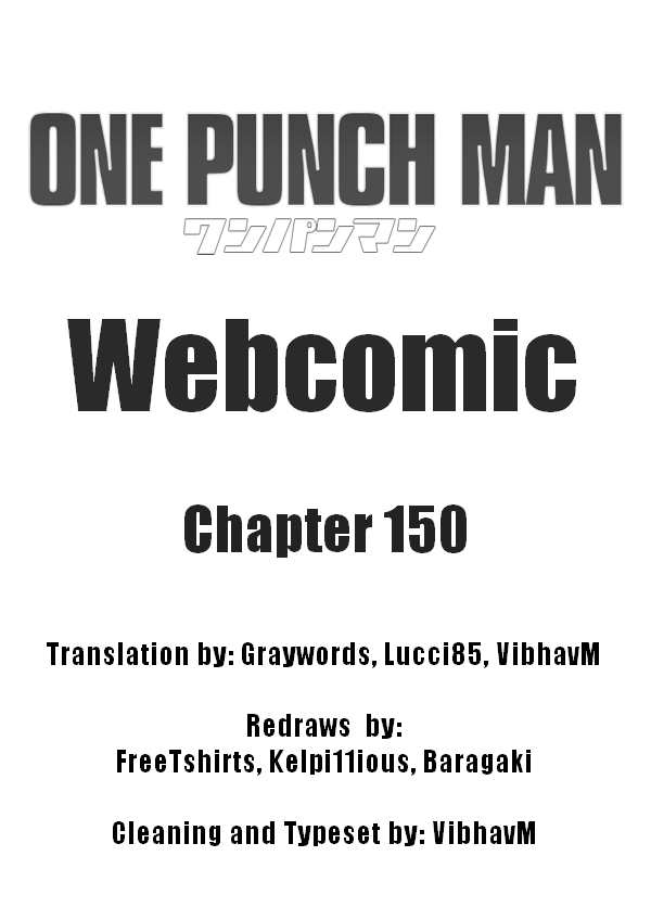 One Punch Man (Webcomic/Original) 150