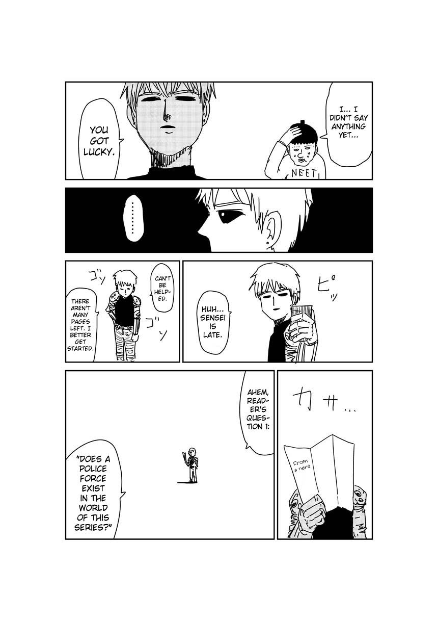 One Punch Man (Webcomic/Original) 92.5