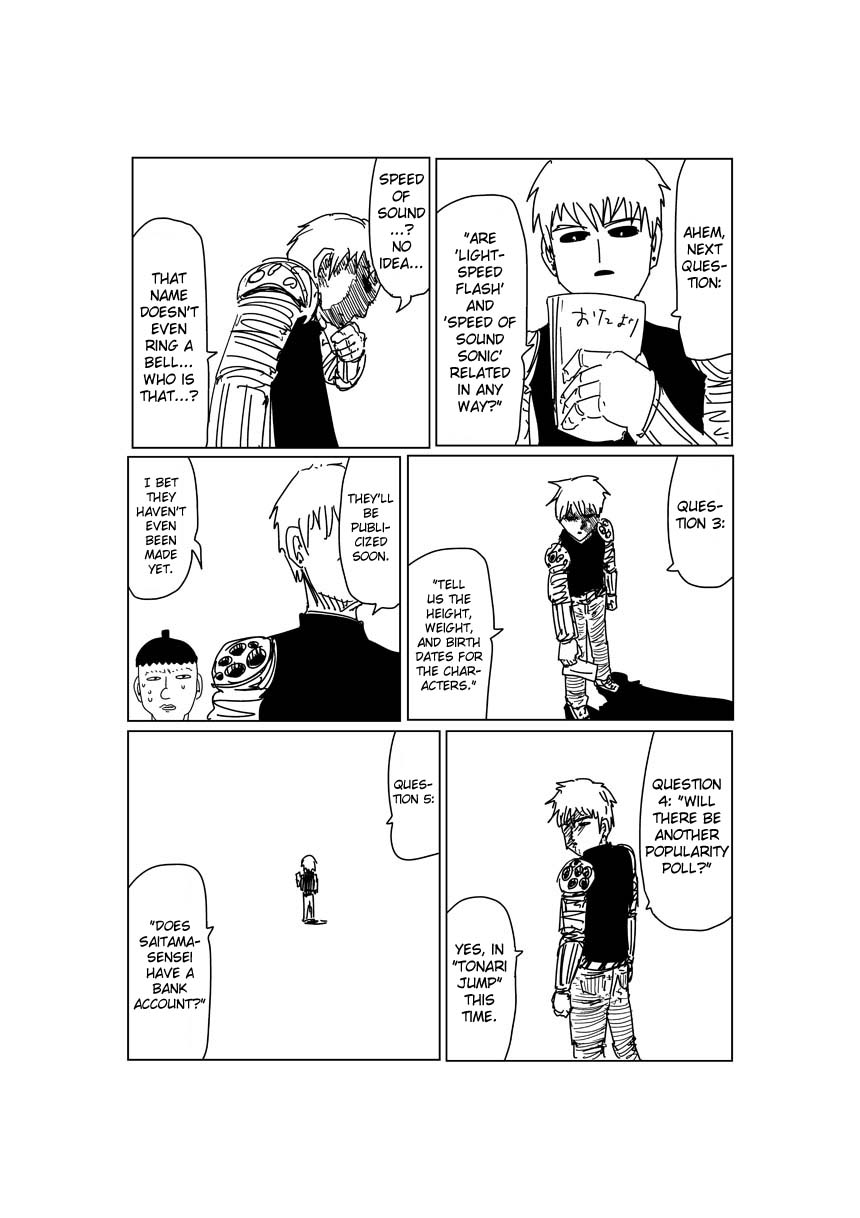 One Punch Man (Webcomic/Original) 92.5