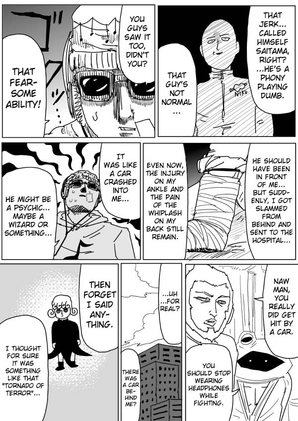 One Punch Man (Webcomic/Original) Ch. 102