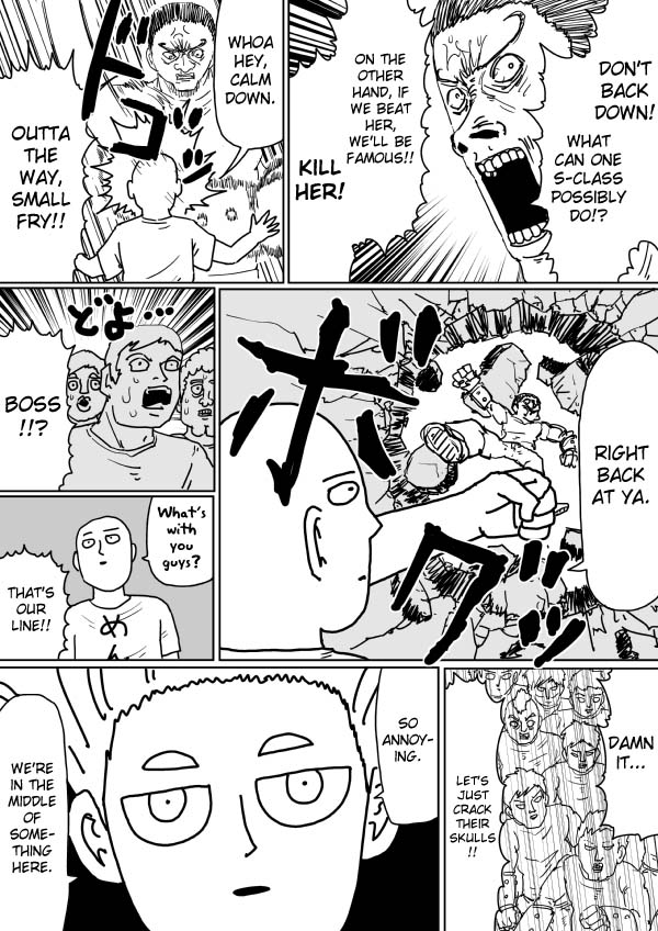 One Punch Man (Webcomic/Original) Ch. 104