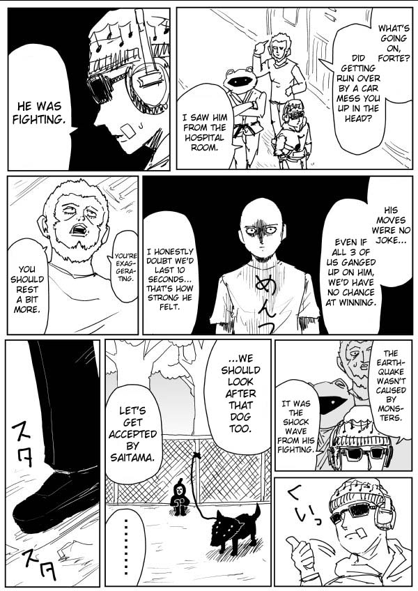 One Punch Man (Webcomic/Original) Ch. 107