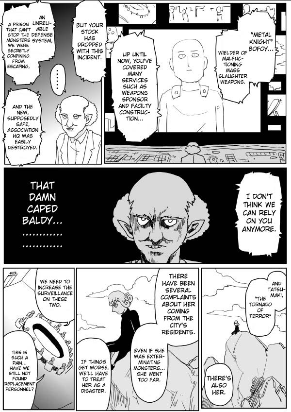 One Punch Man (Webcomic/Original) Ch. 107