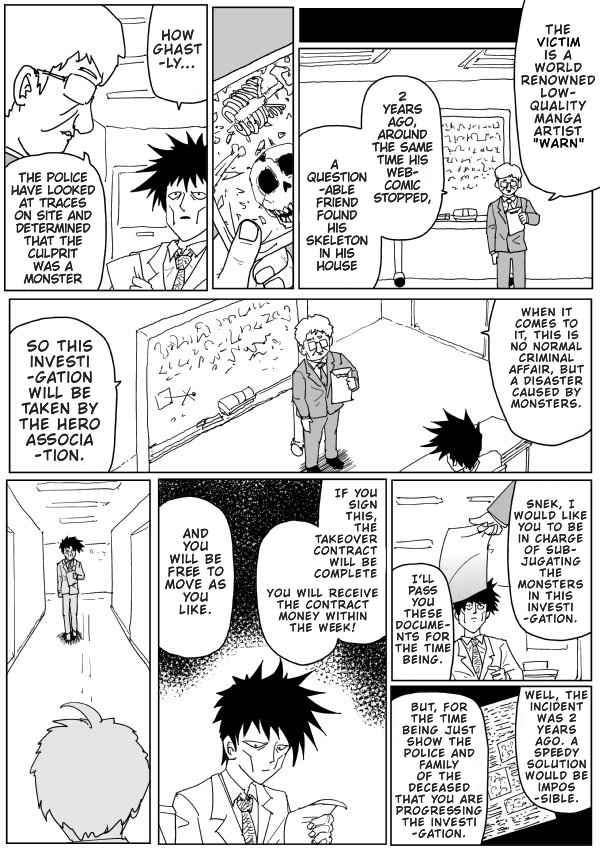 One Punch Man (Webcomic/Original) Ch. 110