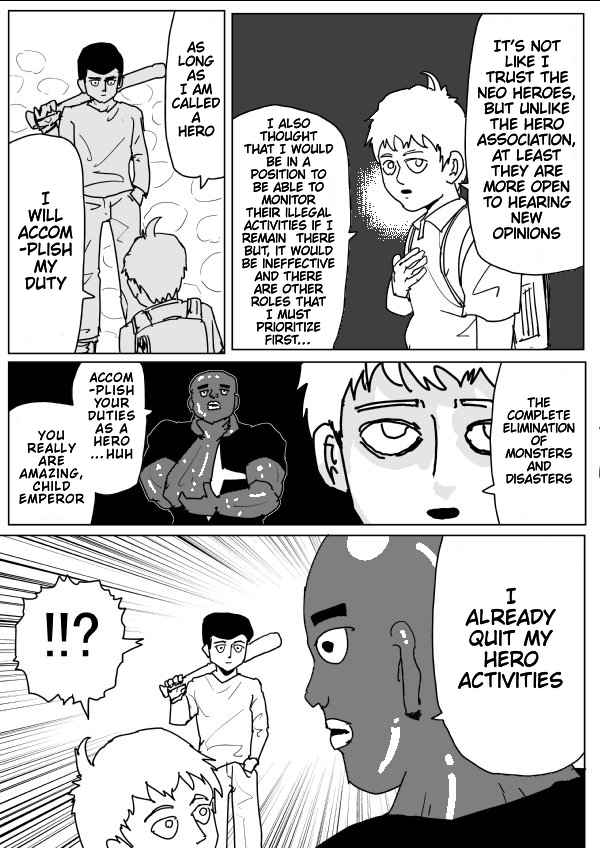 One Punch Man (Webcomic/Original) Ch. 110