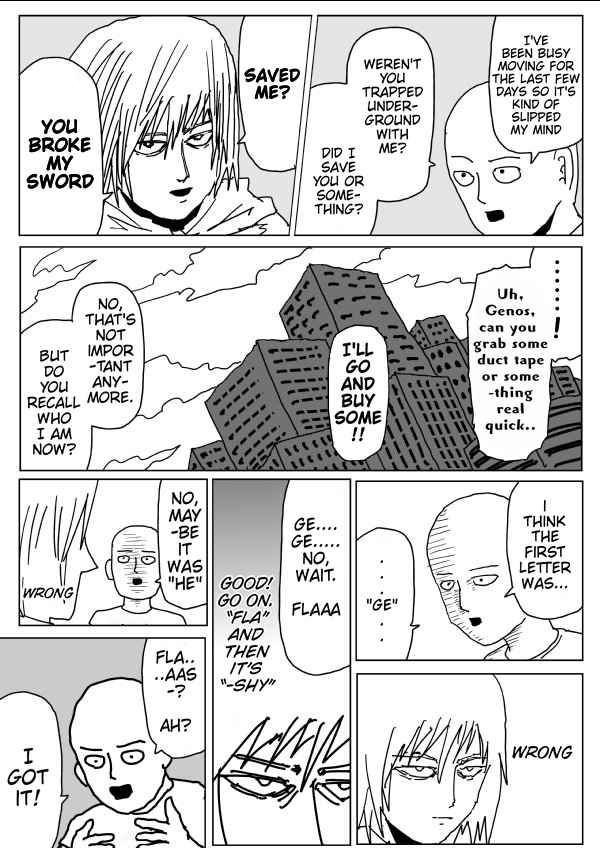 One Punch Man (Webcomic/Original) Ch. 112