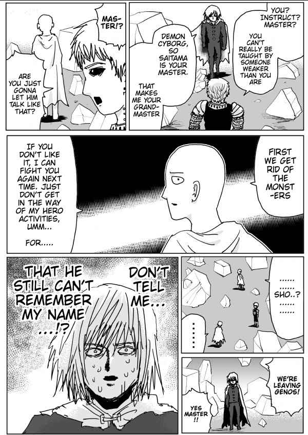 One Punch Man (Webcomic/Original) Ch. 114