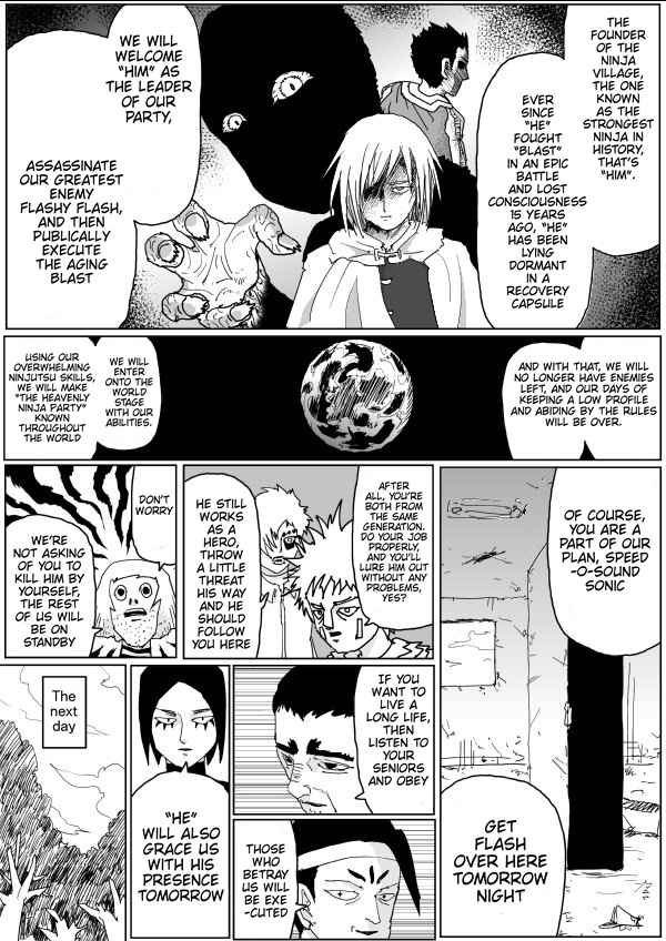 One Punch Man (Webcomic/Original) Ch. 115