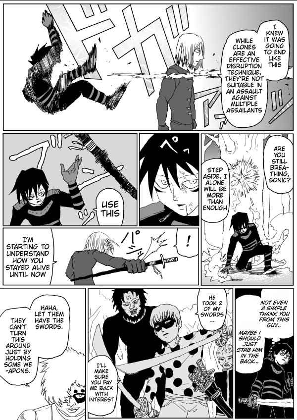 One Punch Man (Webcomic/Original) Ch. 117