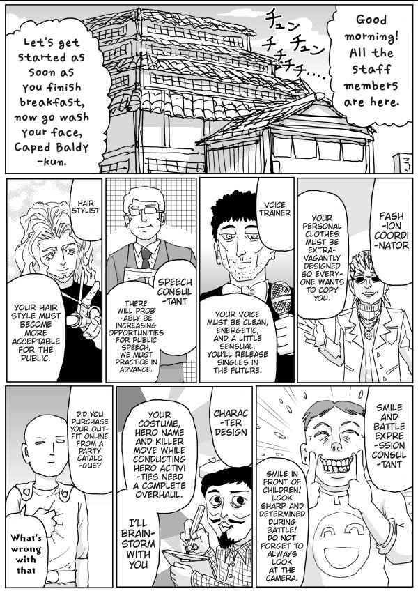 One Punch Man (Webcomic/Original) Ch. 120