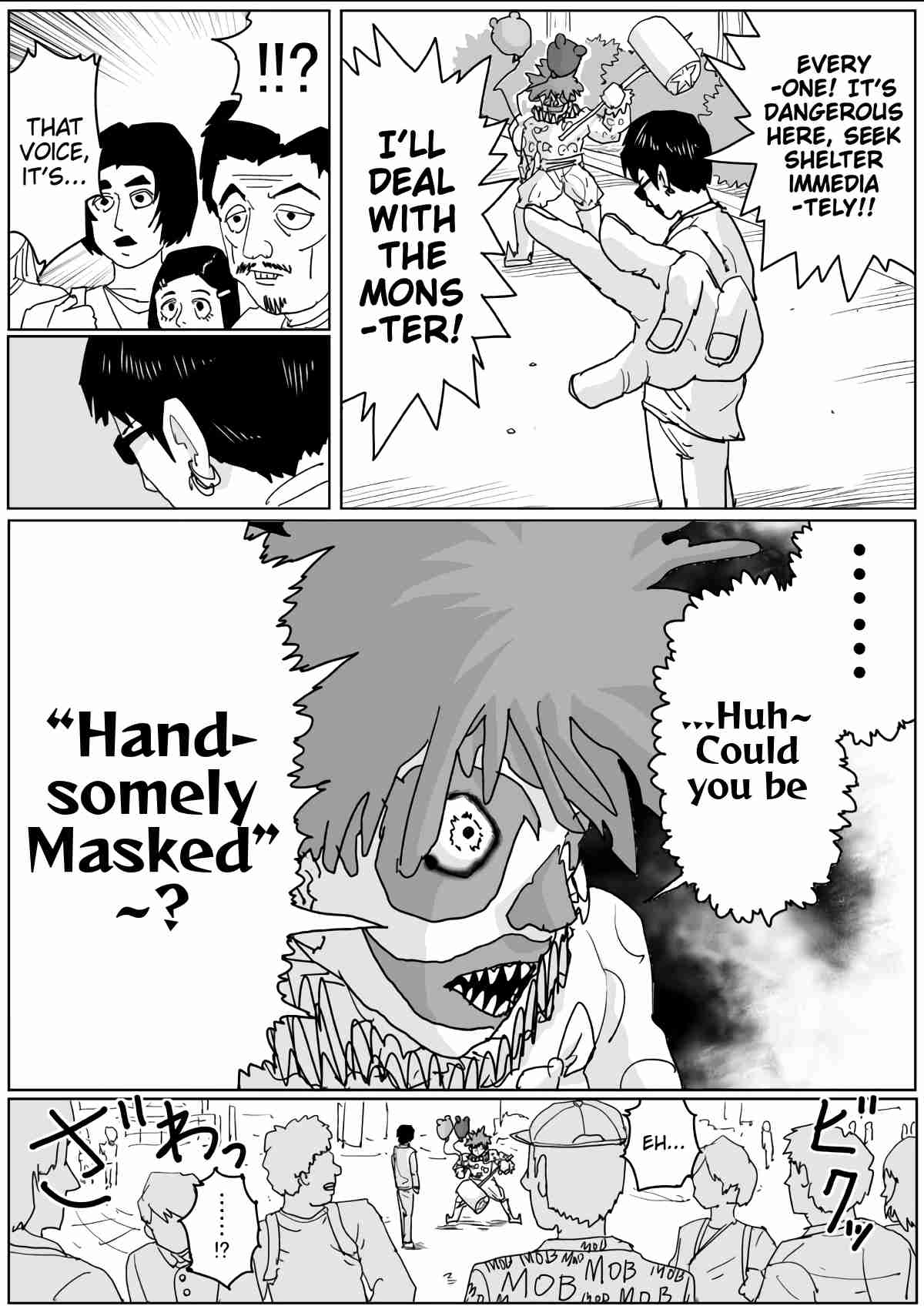 One Punch Man (Webcomic/Original) Ch. 121