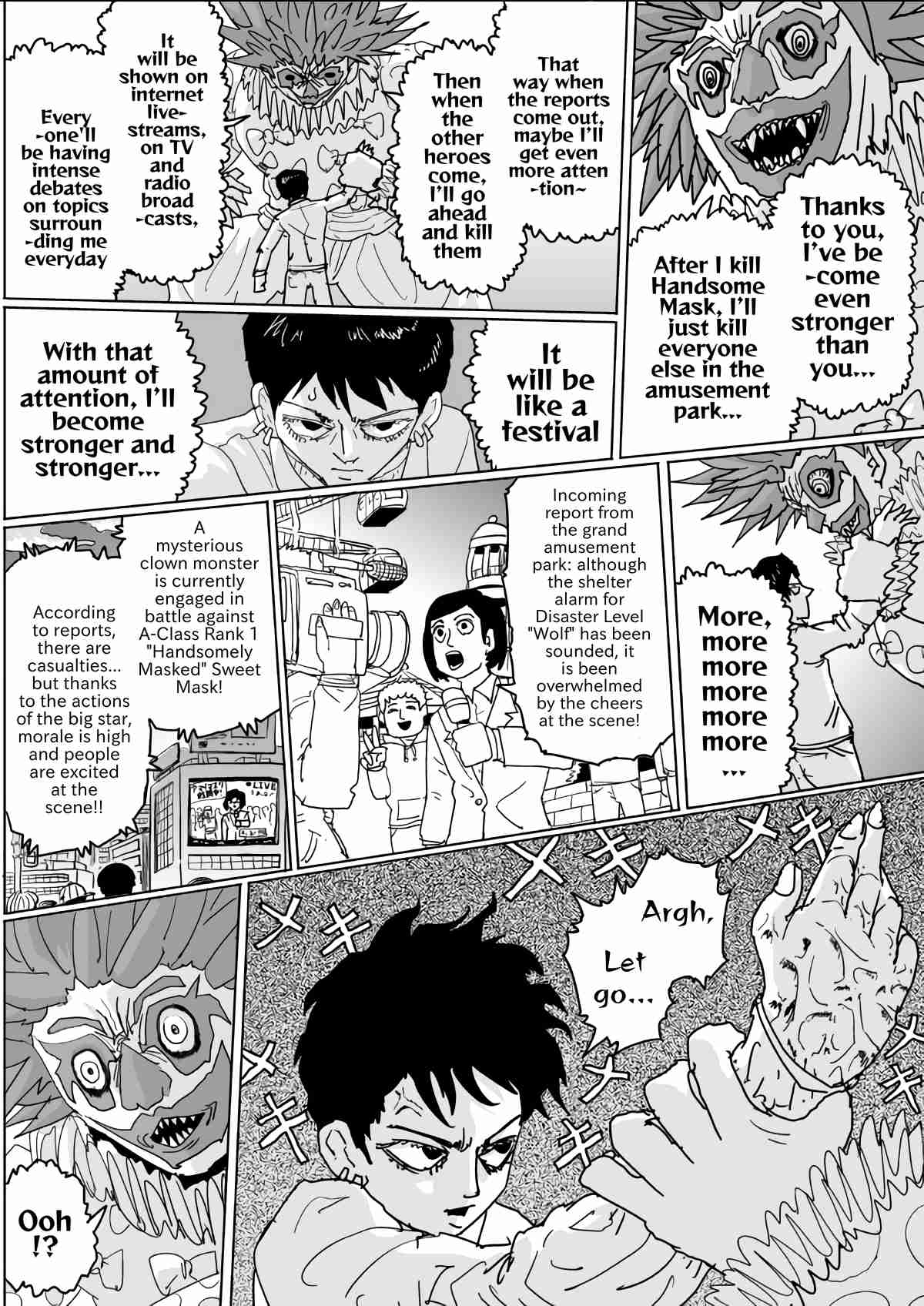 One Punch Man (Webcomic/Original) Ch. 121