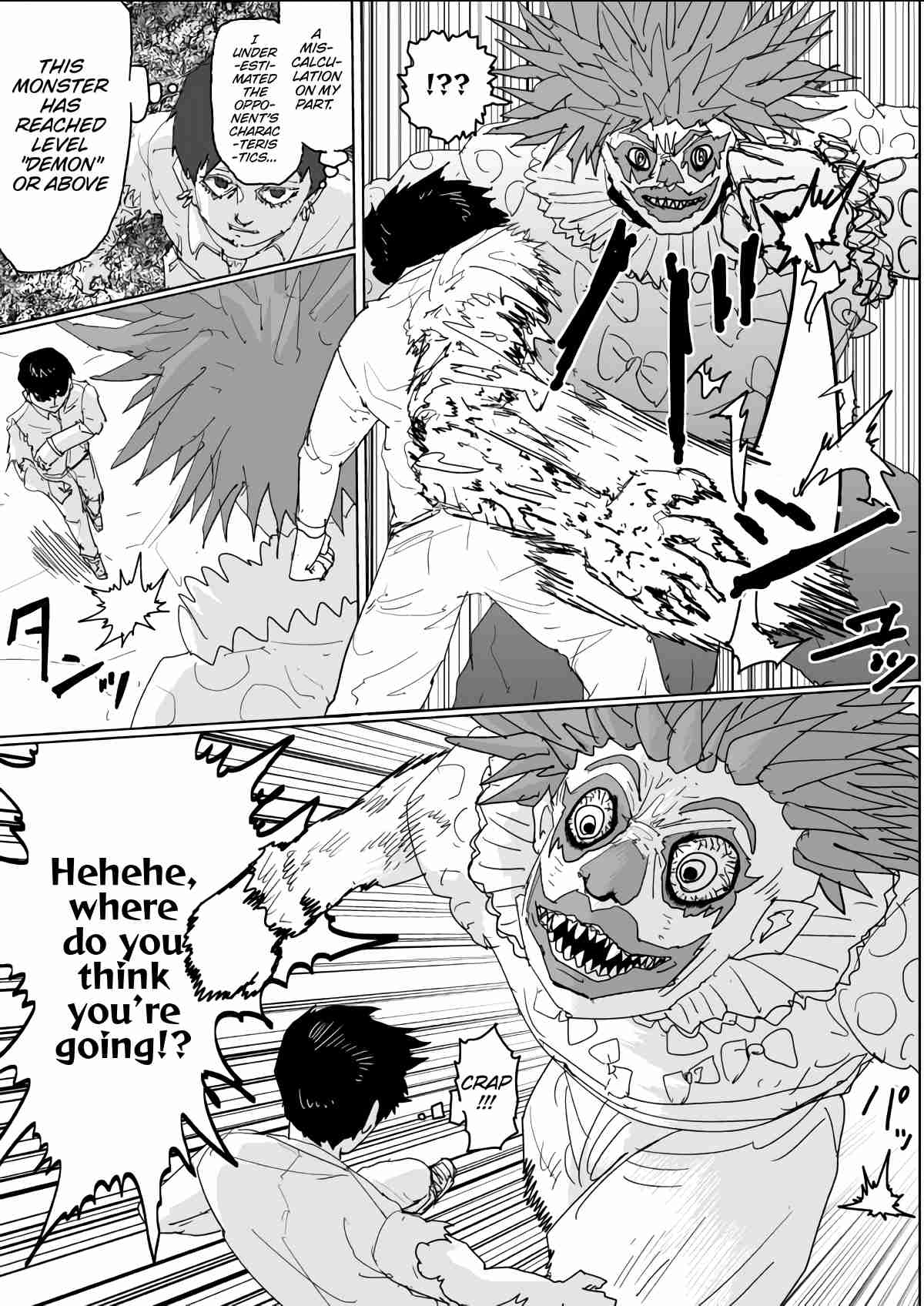 One Punch Man (Webcomic/Original) Ch. 121