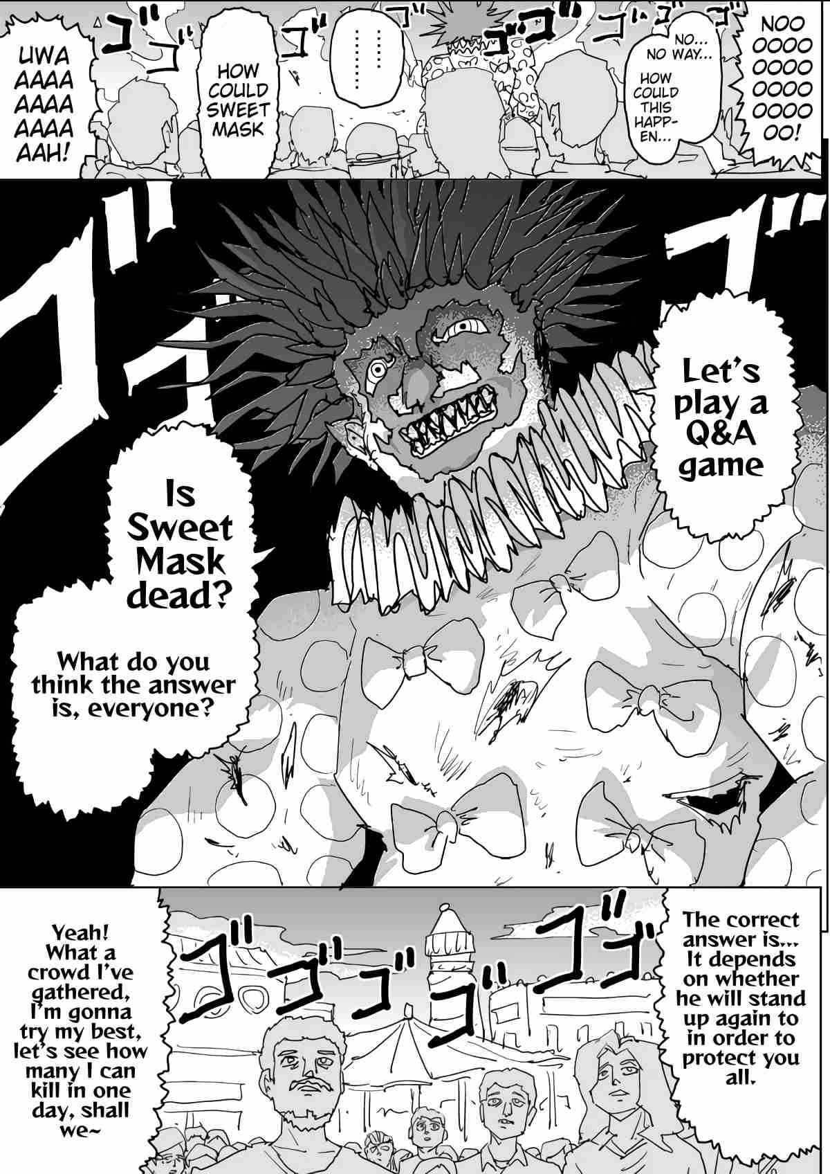 One Punch Man (Webcomic/Original) Ch. 121