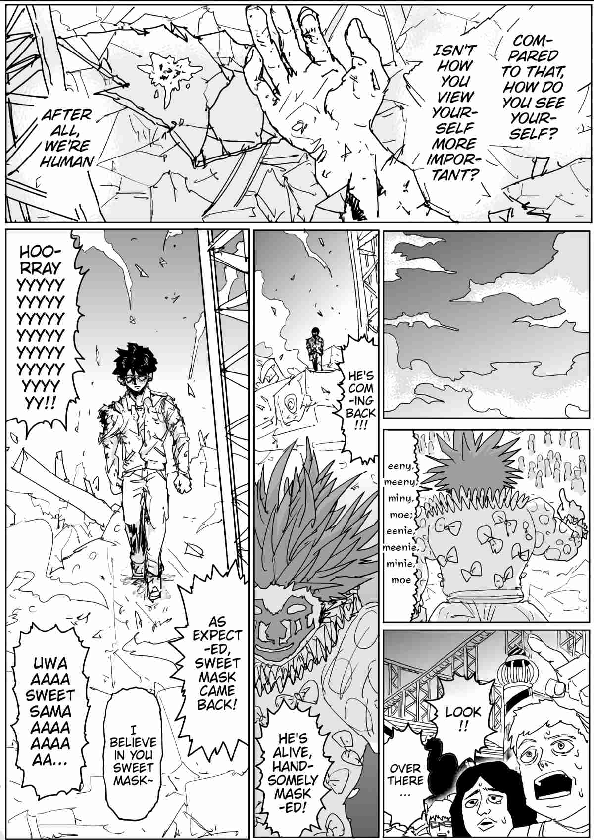 One Punch Man (Webcomic/Original) Ch. 121