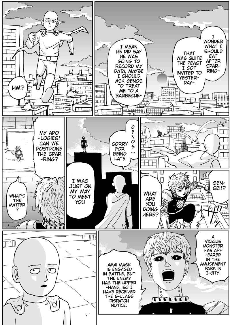 One Punch Man (Webcomic/Original) Ch. 122