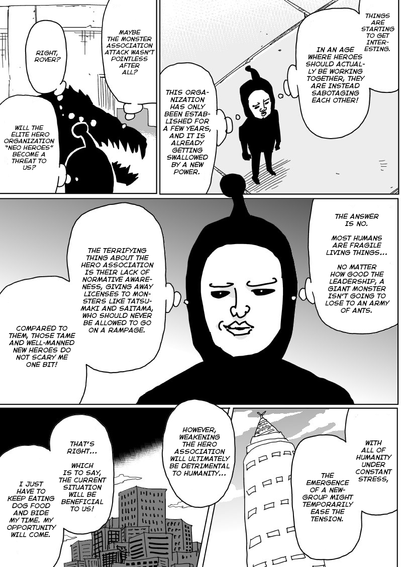 One Punch Man (Webcomic/Original) Ch. 124