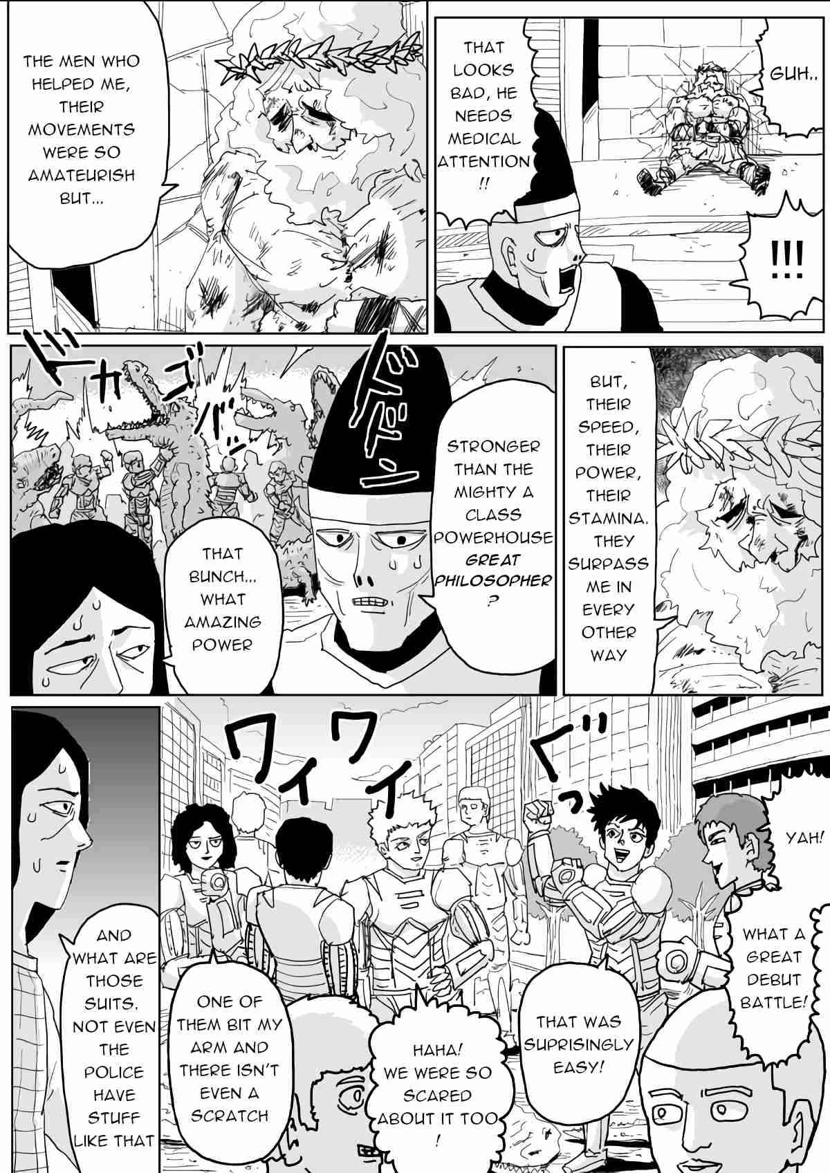 One Punch Man (Webcomic/Original) Ch. 126