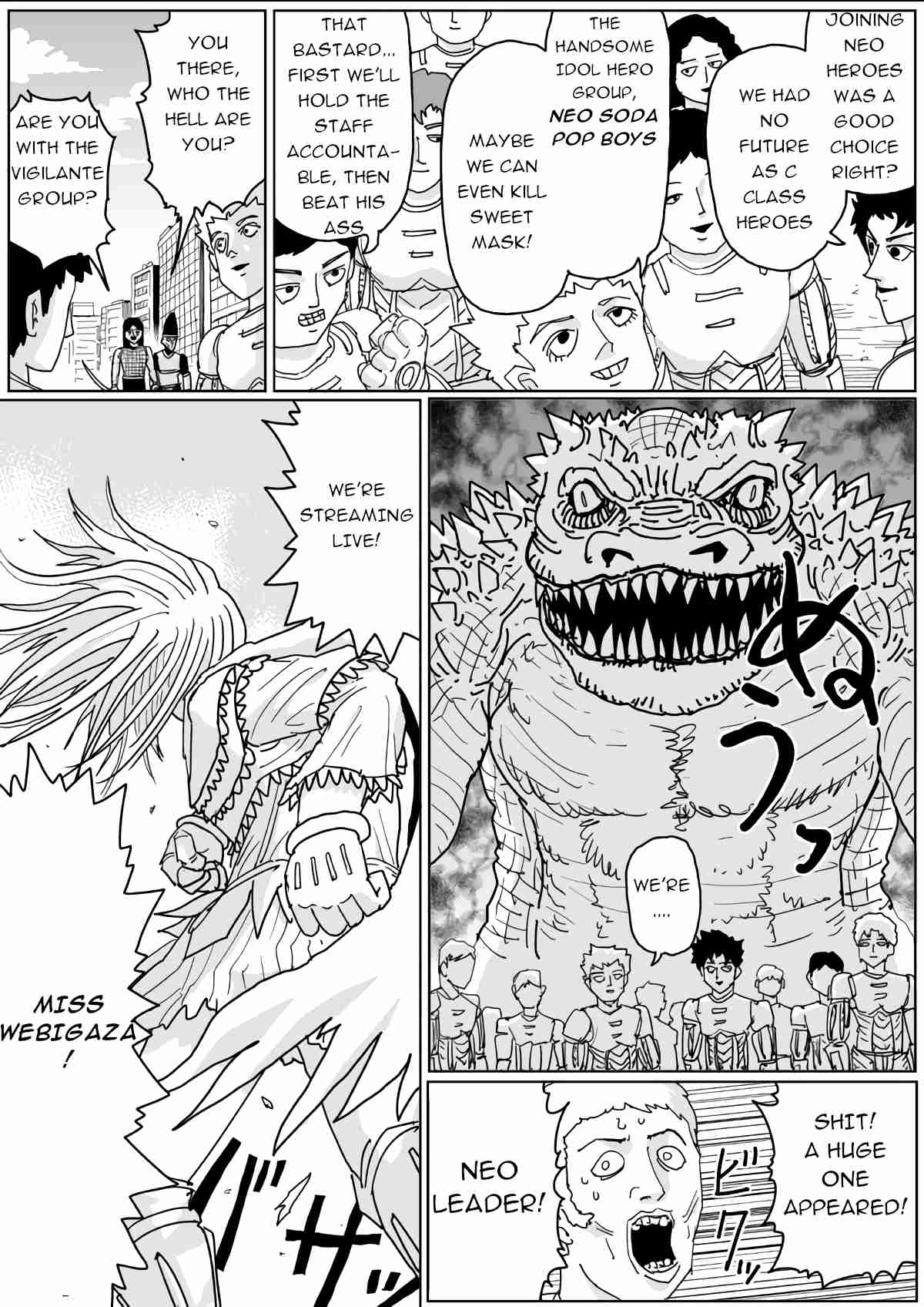 One Punch Man (Webcomic/Original) Ch. 126