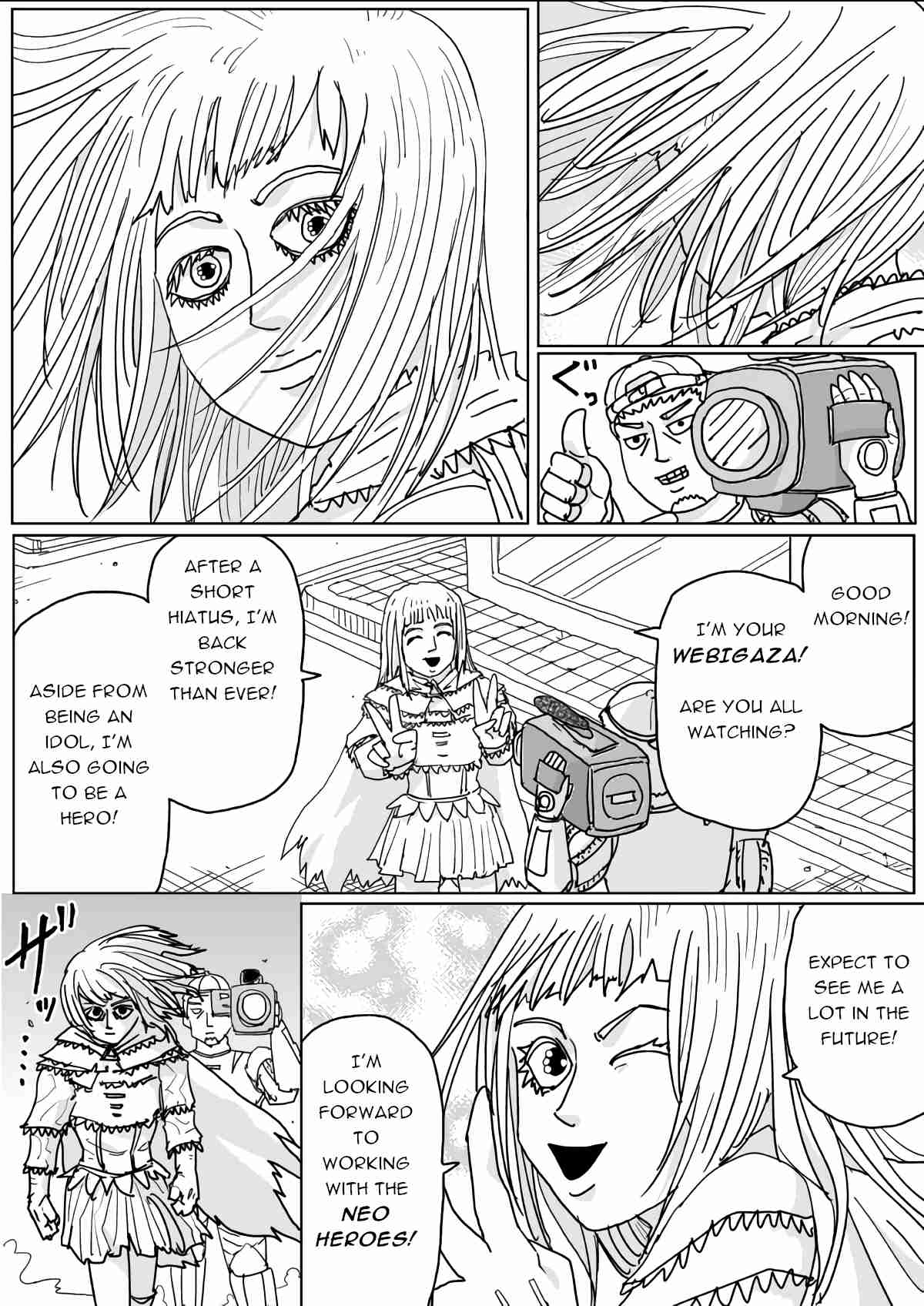 One Punch Man (Webcomic/Original) Ch. 126