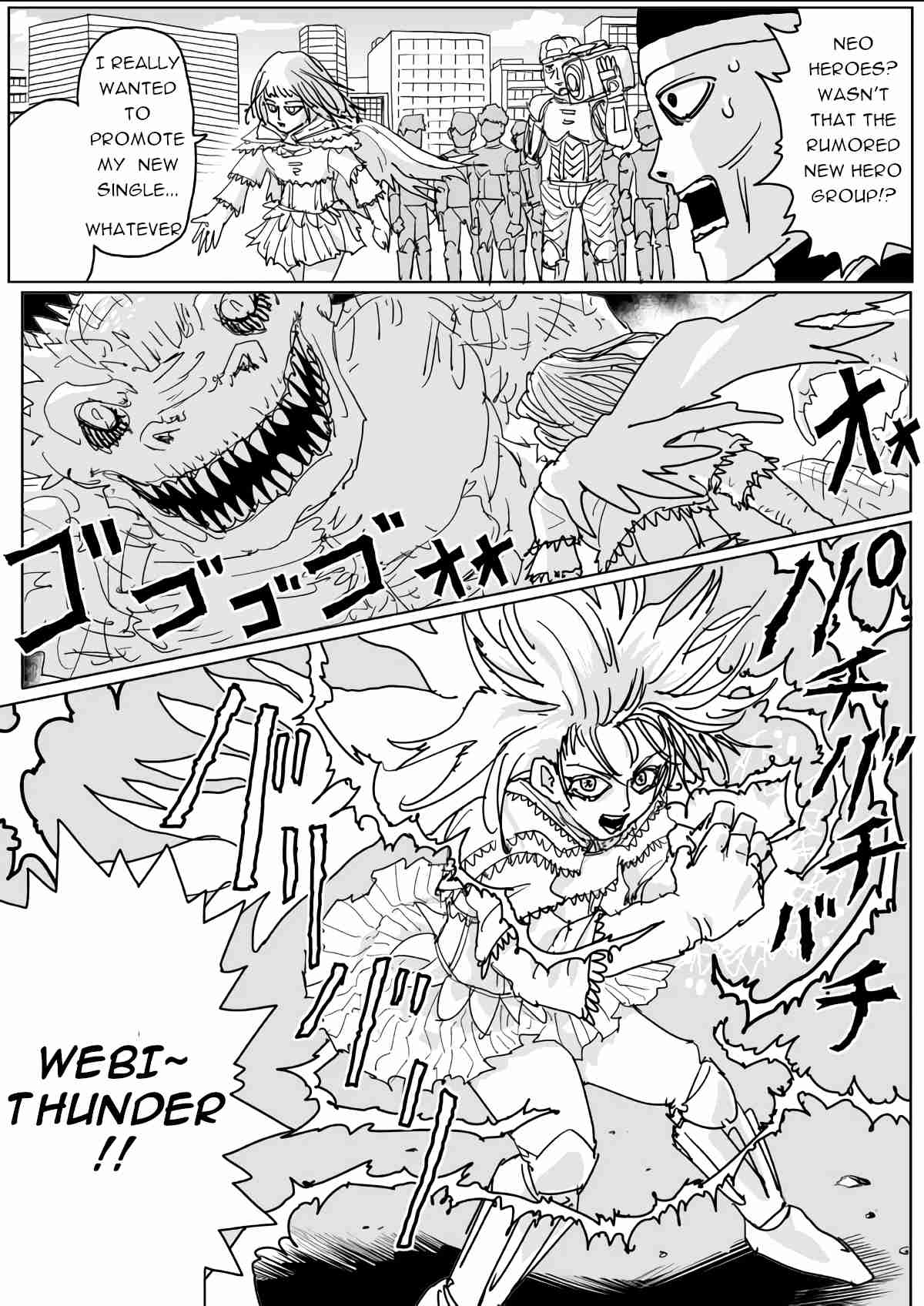 One Punch Man (Webcomic/Original) Ch. 126