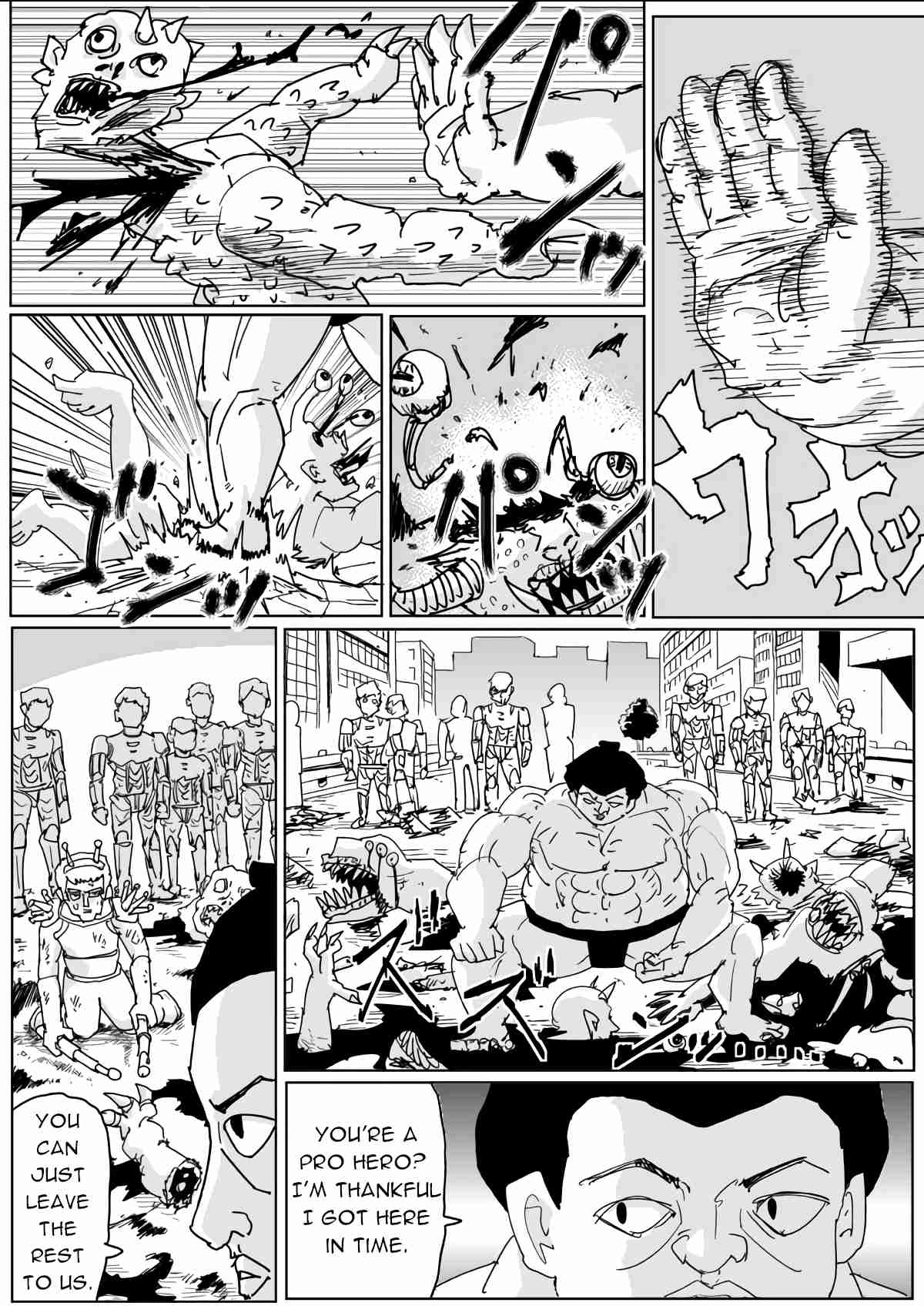 One Punch Man (Webcomic/Original) Ch. 126