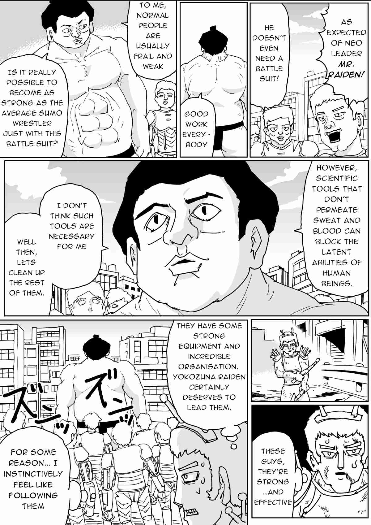 One Punch Man (Webcomic/Original) Ch. 126