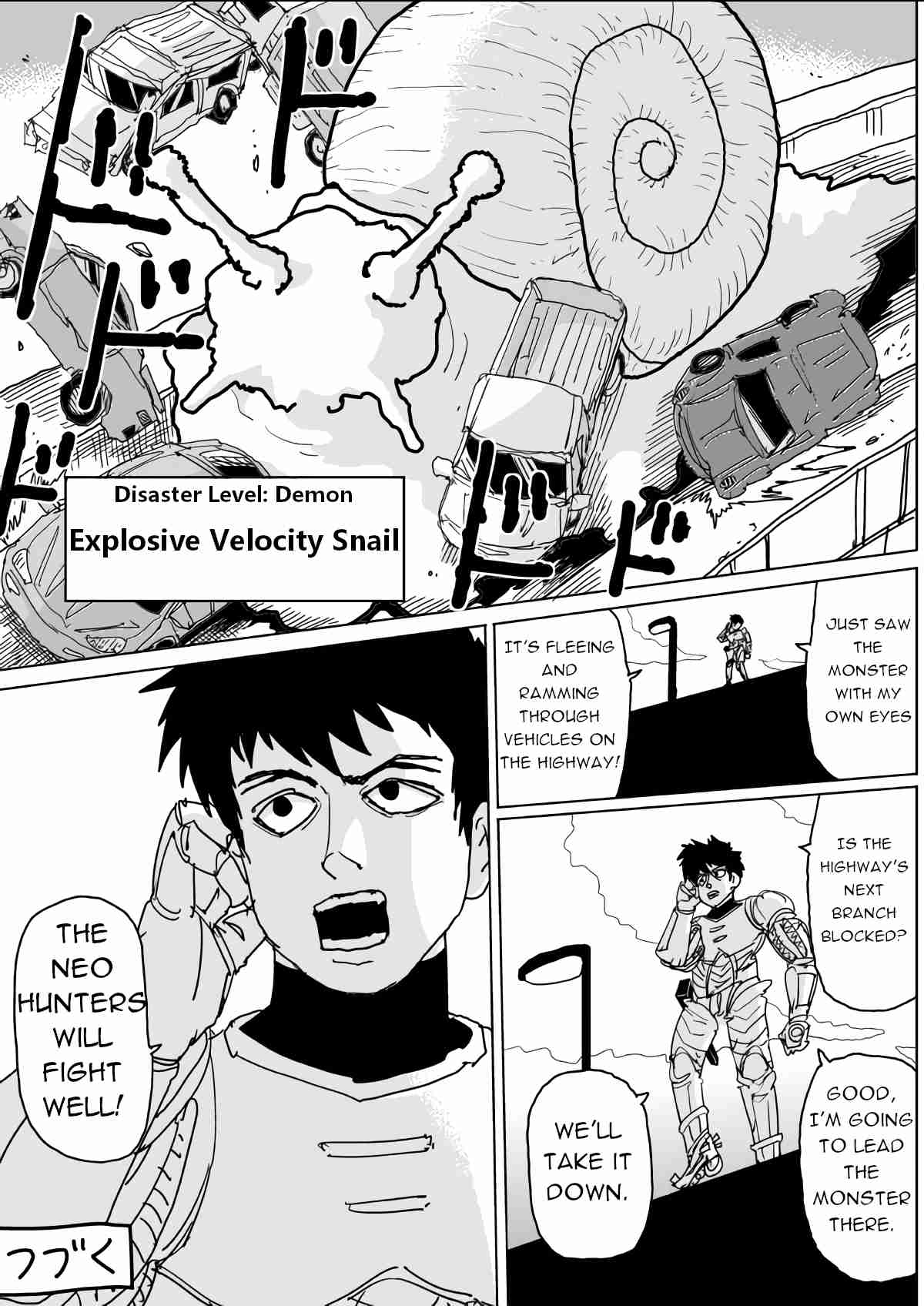 One Punch Man (Webcomic/Original) Ch. 126