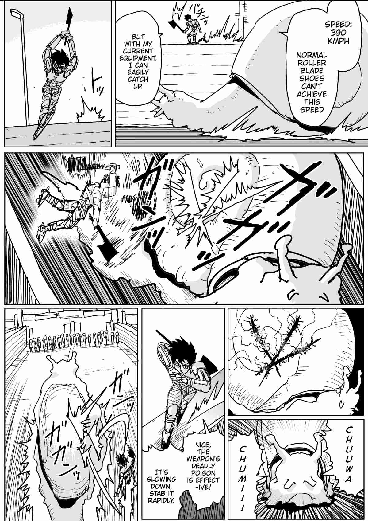 One Punch Man (Webcomic/Original) Ch. 127