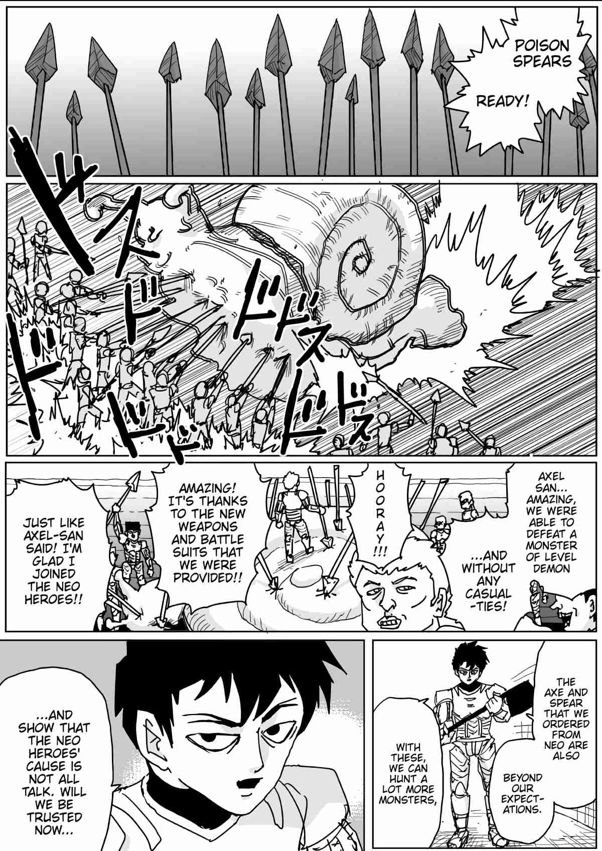 One Punch Man (Webcomic/Original) Ch. 127