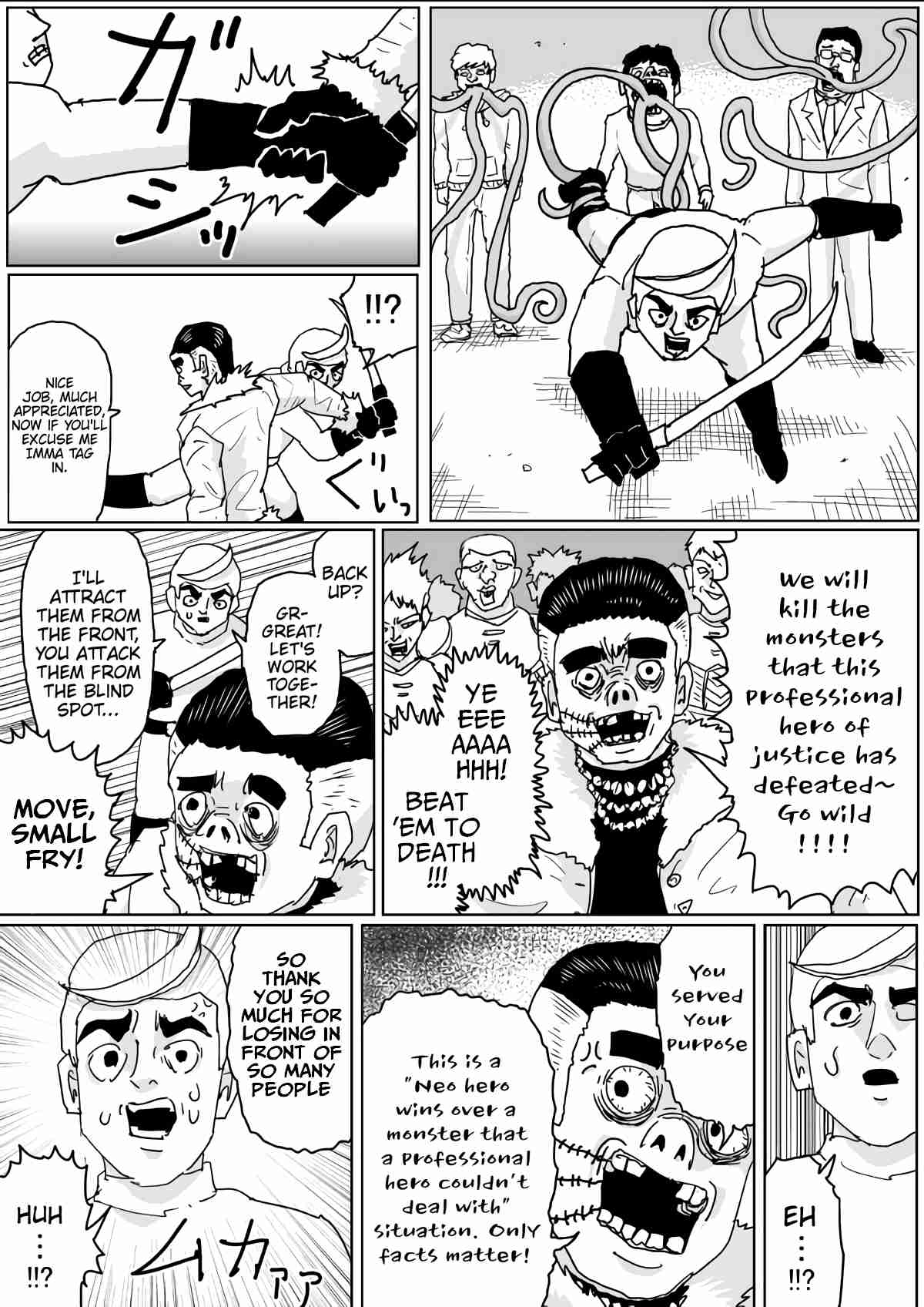 One Punch Man (Webcomic/Original) Ch. 127