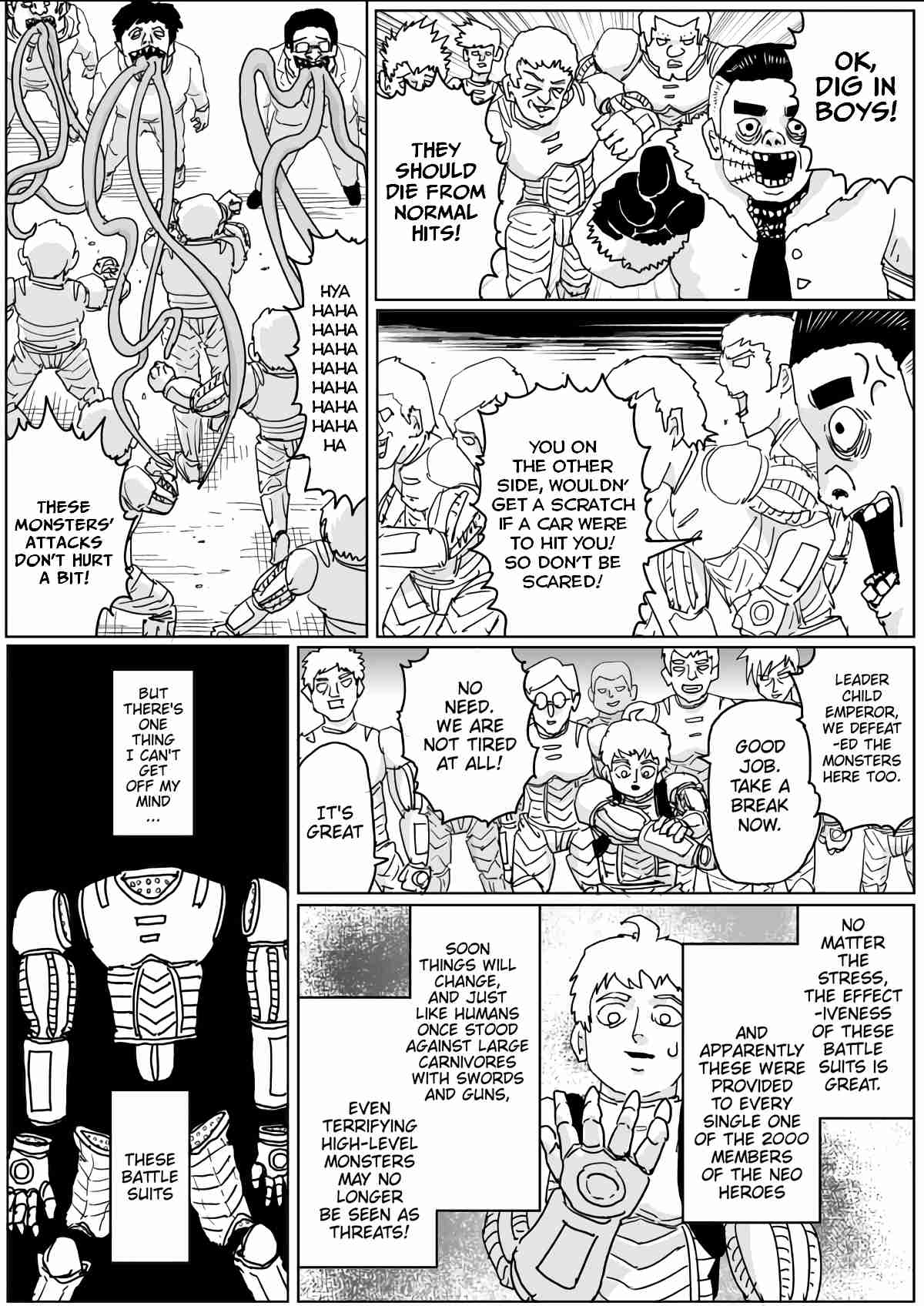 One Punch Man (Webcomic/Original) Ch. 127