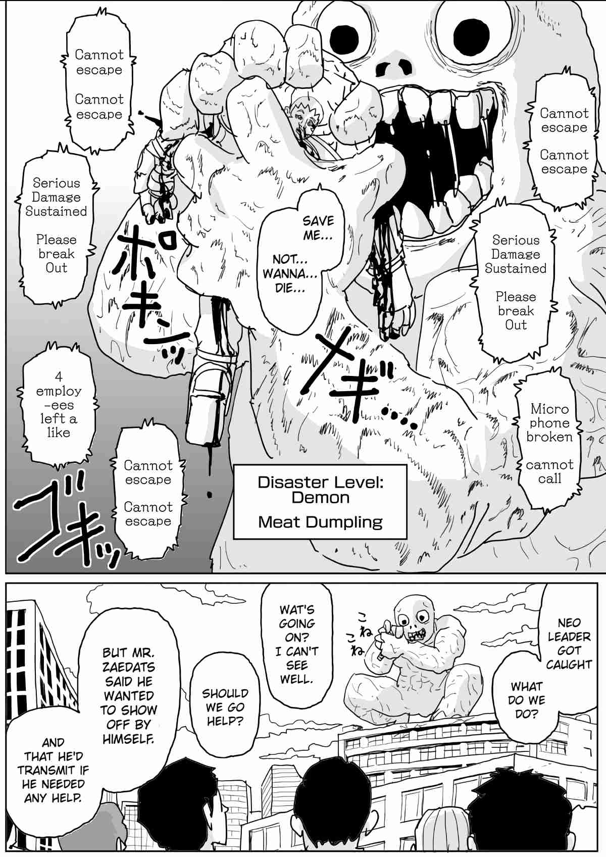 One Punch Man (Webcomic/Original) Ch. 127