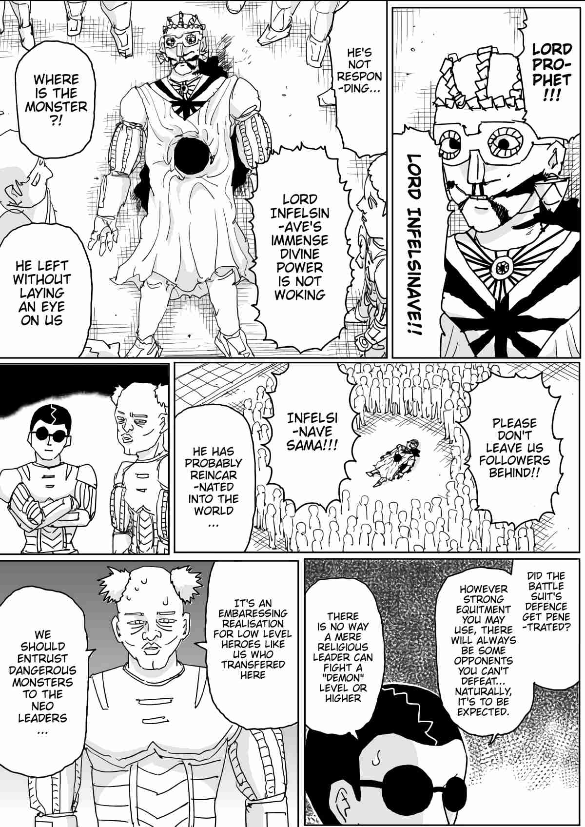 One Punch Man (Webcomic/Original) Ch. 127