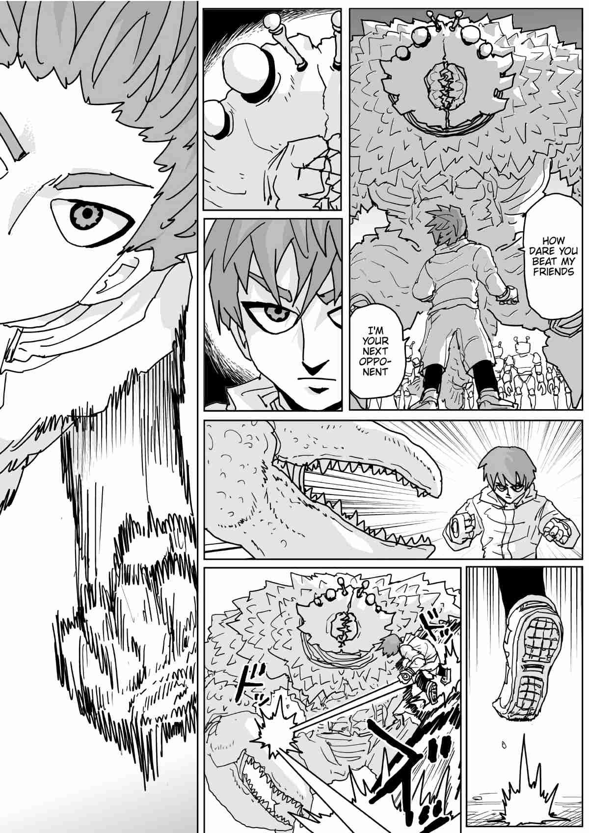 One Punch Man (Webcomic/Original) Ch. 128