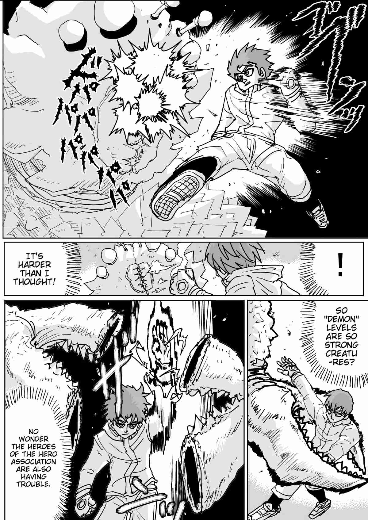 One Punch Man (Webcomic/Original) Ch. 128