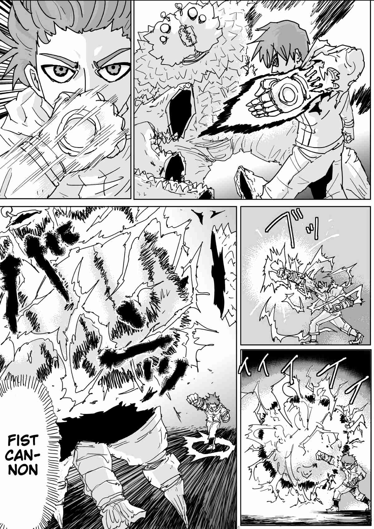 One Punch Man (Webcomic/Original) Ch. 128