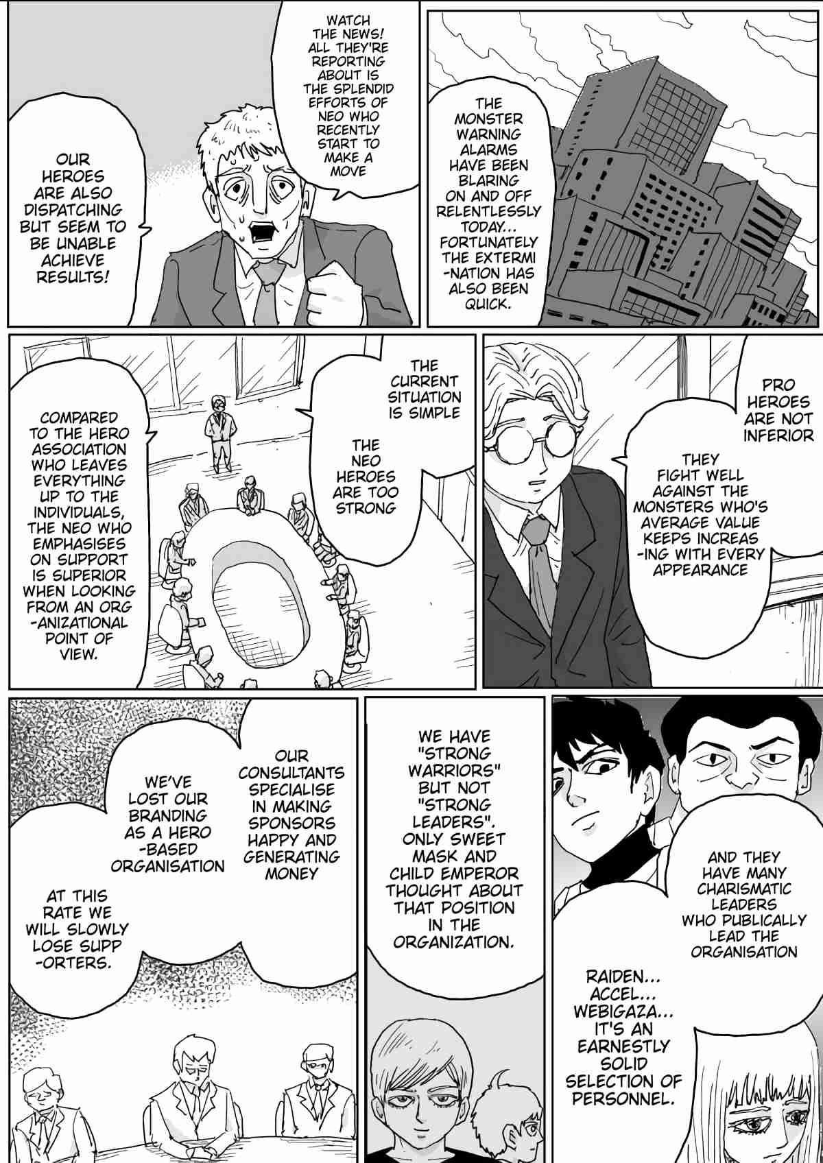 One Punch Man (Webcomic/Original) Ch. 128