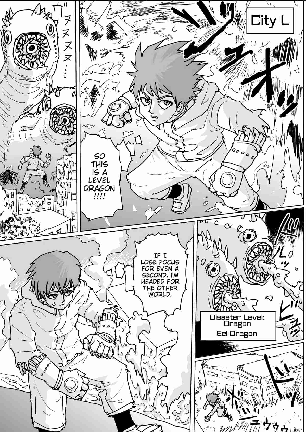 One Punch Man (Webcomic/Original) Ch. 128