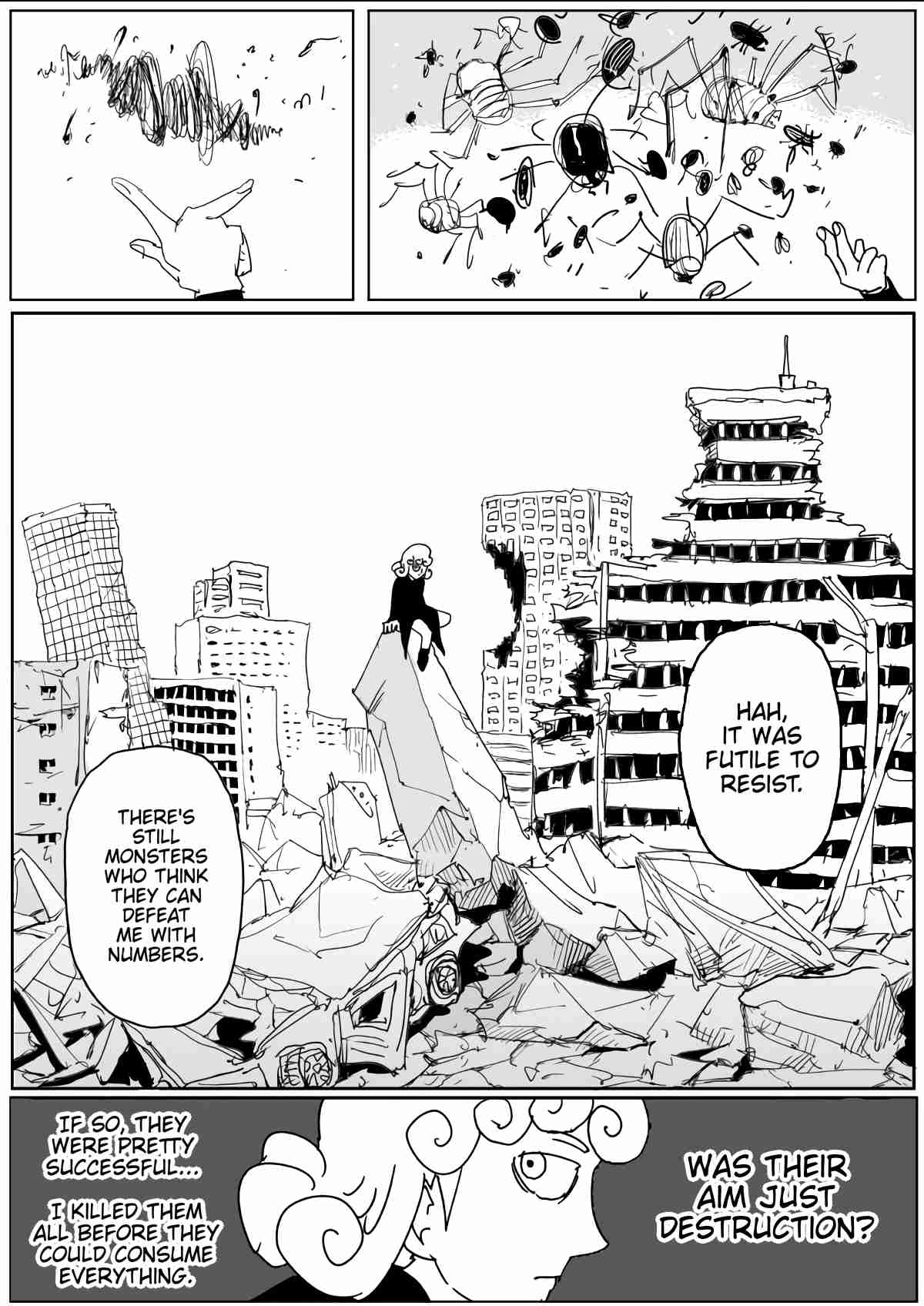 One Punch Man (Webcomic/Original) Ch. 129