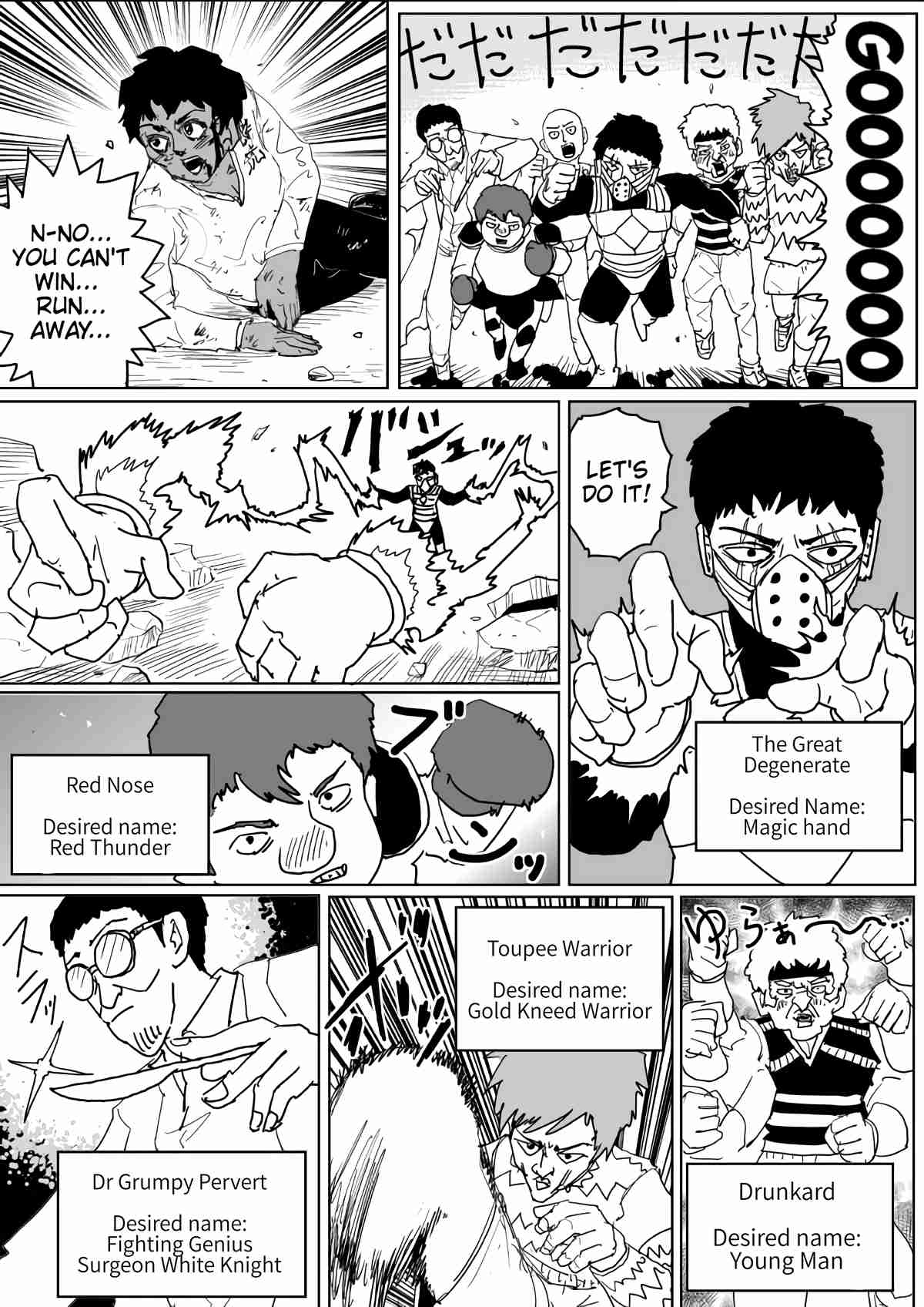 One Punch Man (Webcomic/Original) Ch. 129