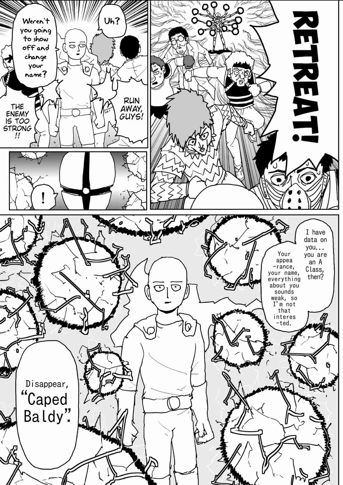 One Punch Man (Webcomic/Original) Ch. 129