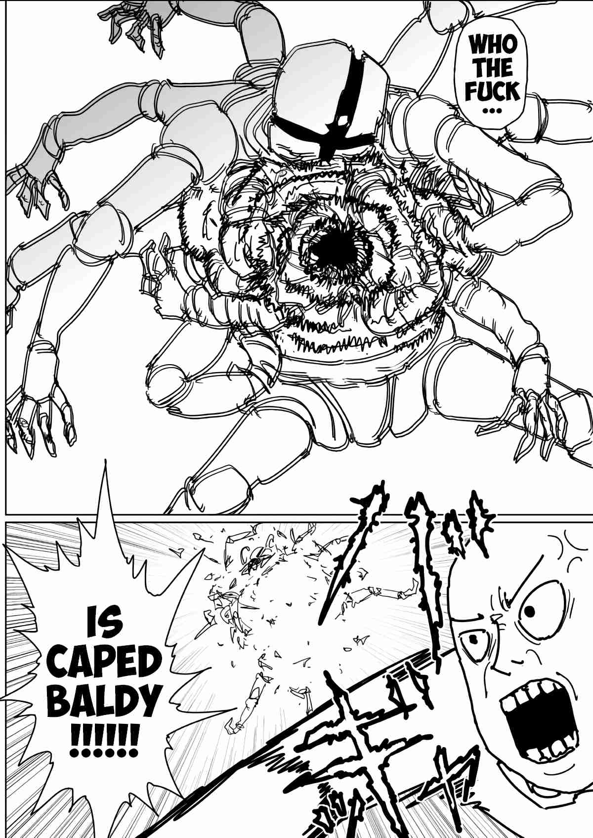 One Punch Man (Webcomic/Original) Ch. 129