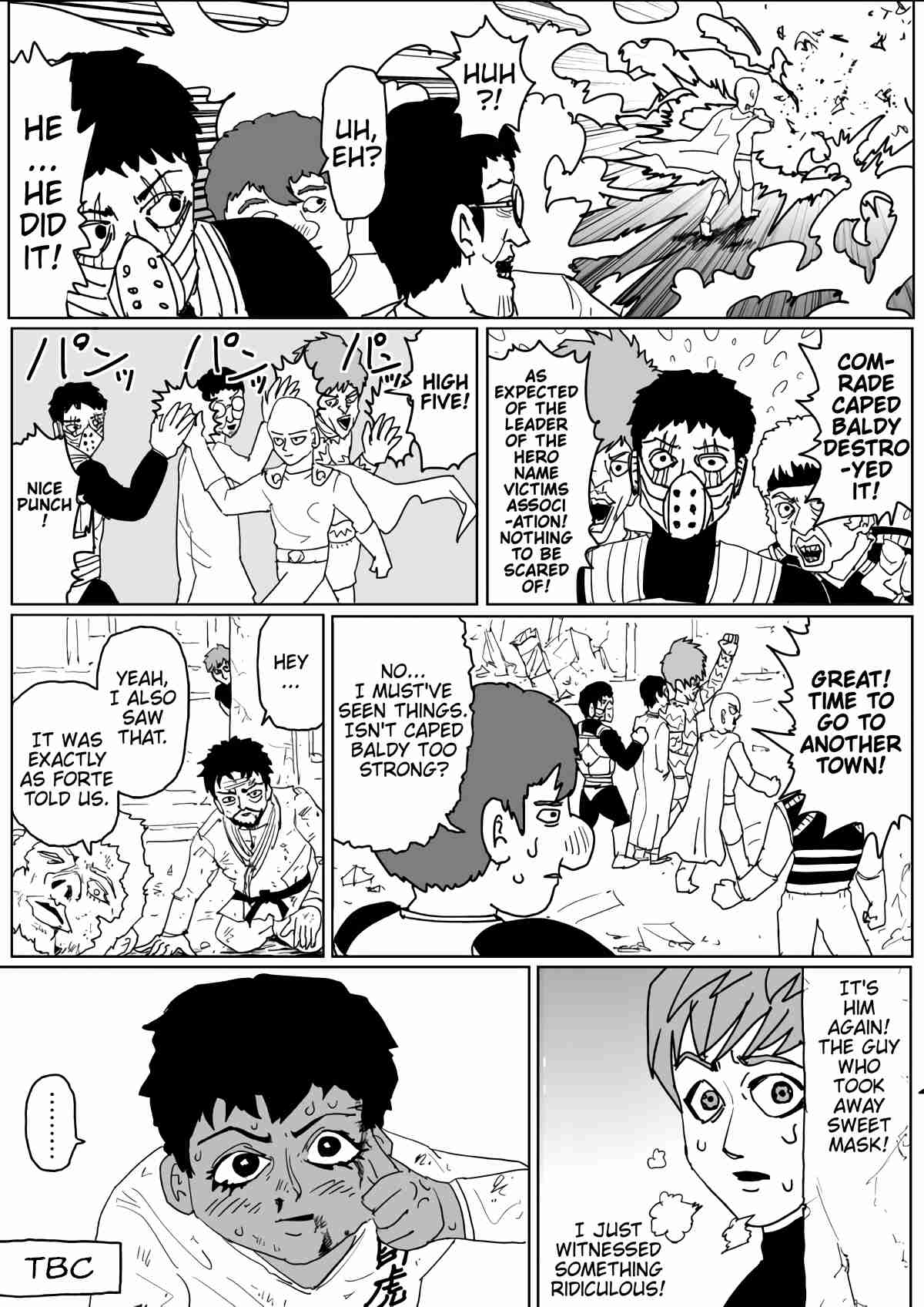 One Punch Man (Webcomic/Original) Ch. 129