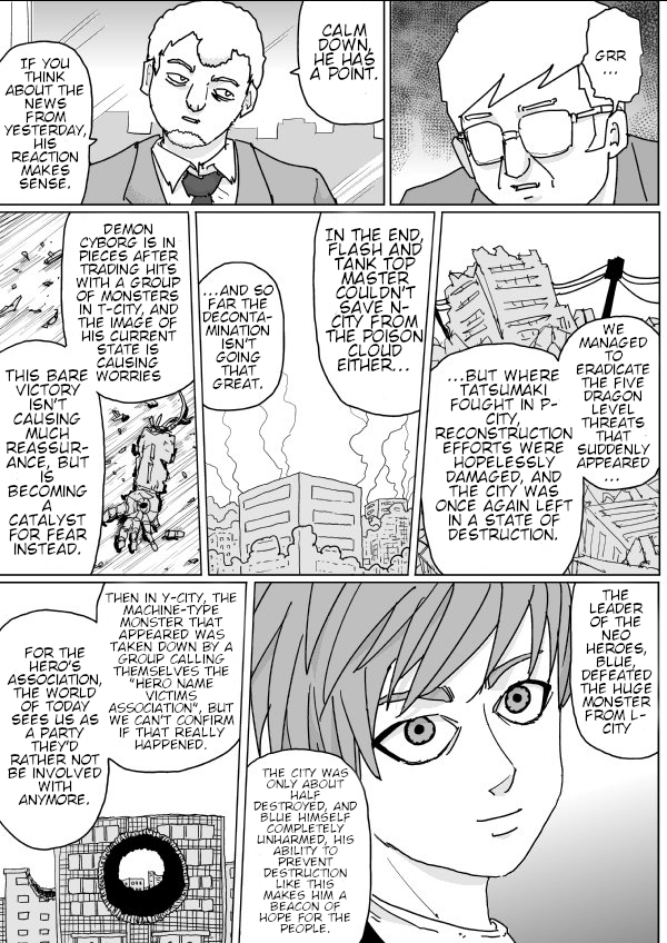 One Punch Man (Webcomic/Original) Ch. 130