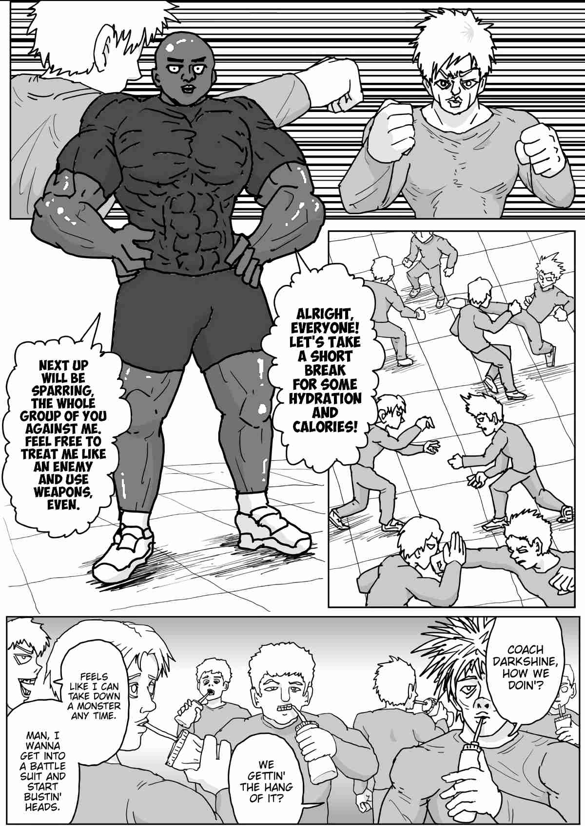 One Punch Man (Webcomic/Original) Ch. 131