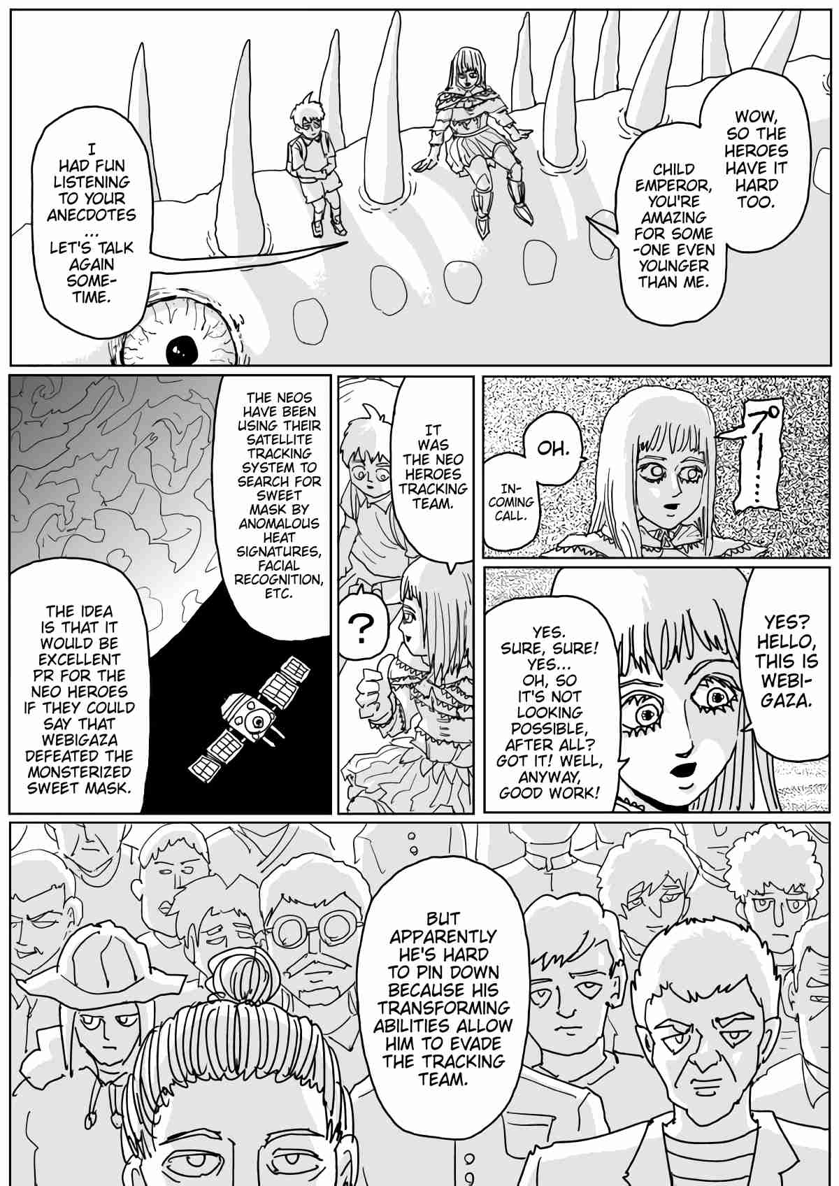 One Punch Man (Webcomic/Original) Ch. 132