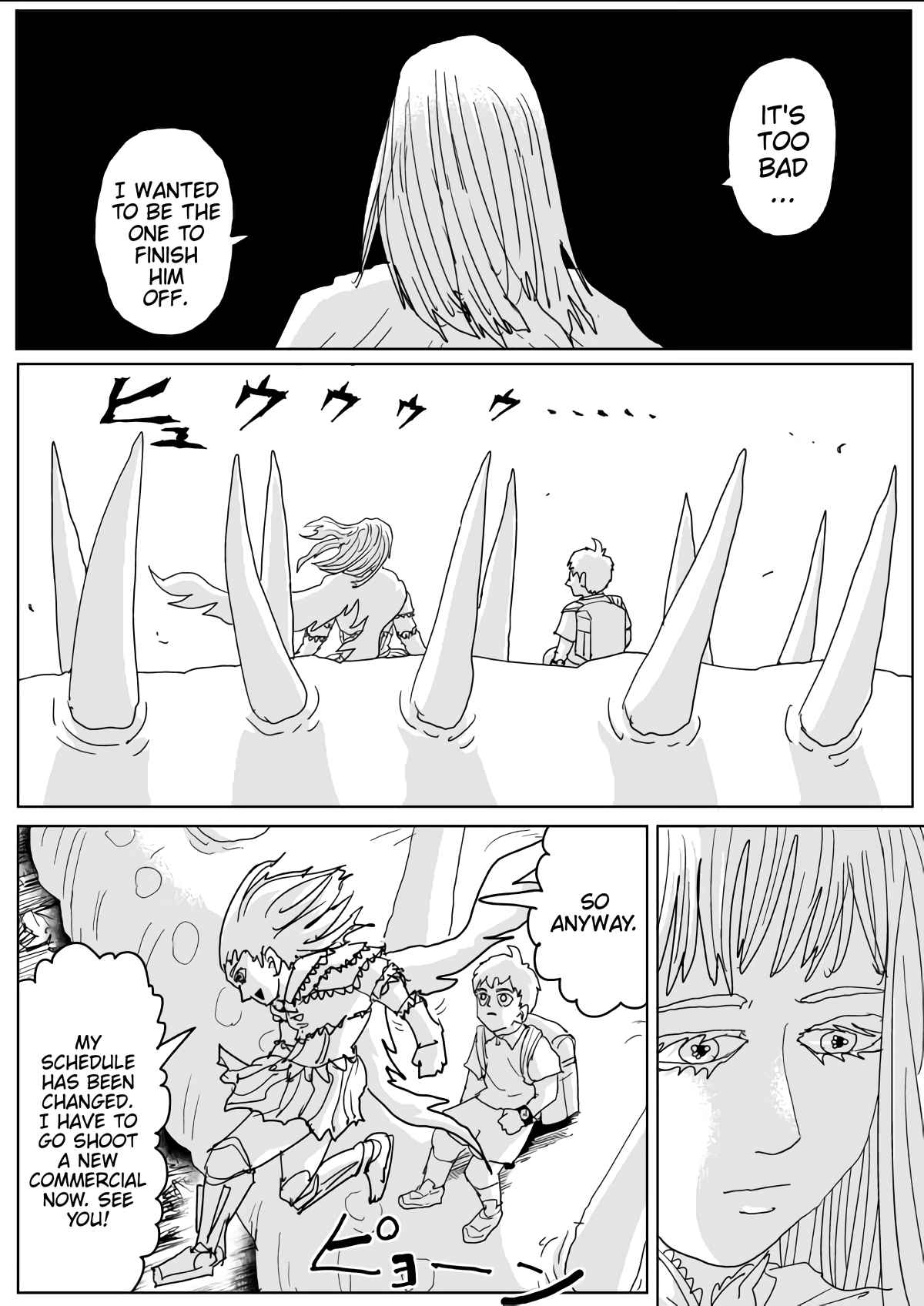 One Punch Man (Webcomic/Original) Ch. 132