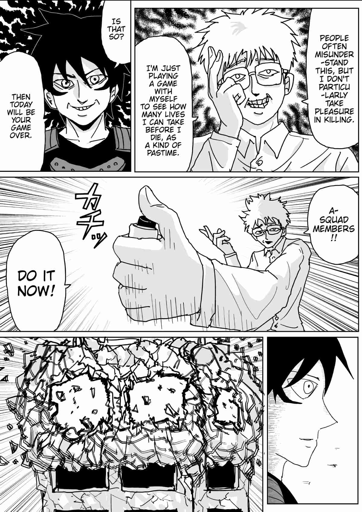 One Punch Man (Webcomic/Original) Ch. 132